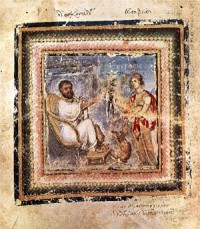 Dioscorides author portrait