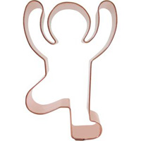 yoga pose cookie cutter